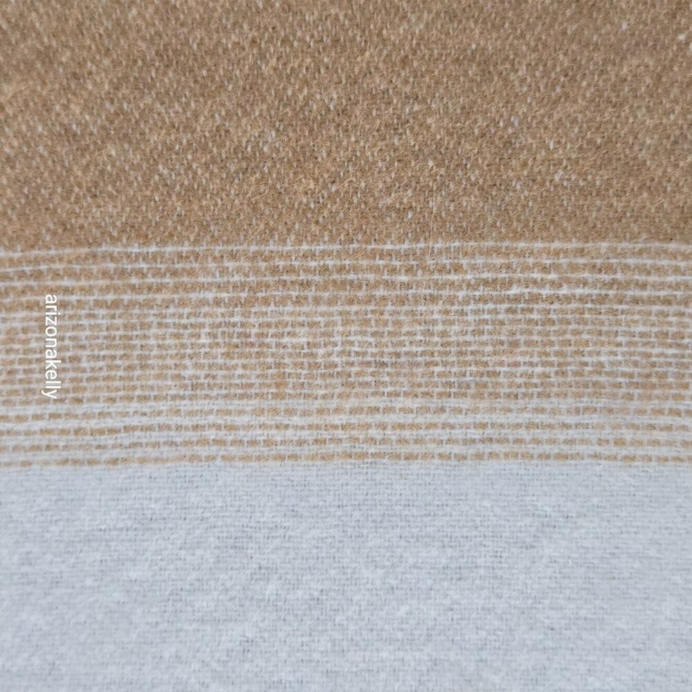 NWOT J. Crew Scarf With Ombre Stripes Italy Wool Blend - Picture 6 of 14